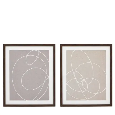 Framed Art Set of 2