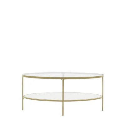 Hudson Coffee Table Champagne 1120x610x510mm