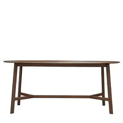 Oval Walnut Dining Table