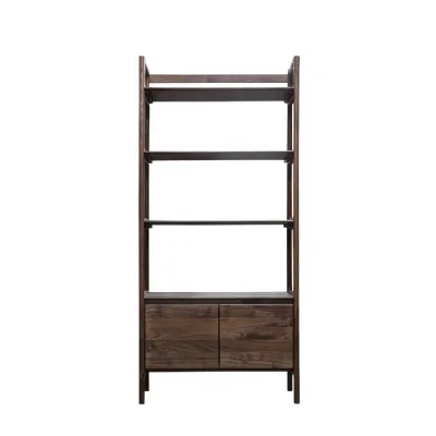 Solid Walnut Display Shelving