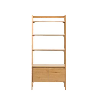 Walnut Shelving Display Unit