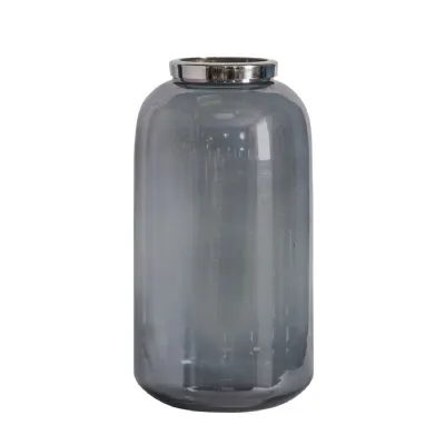 Rodenbek Lustre Vase Grey 150x150x310mm