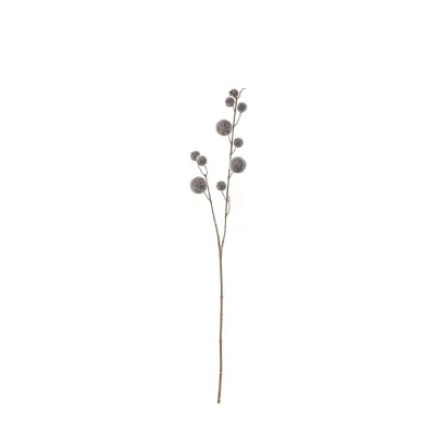 Pom Pom Spray (6pk) Pale Grey 850mm