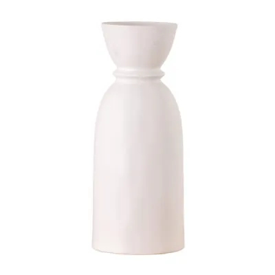 Takada Bottle Vase White 200x200x480mm