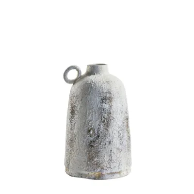 Mori Bottle Vase Whitestone Small 190x190x285mm