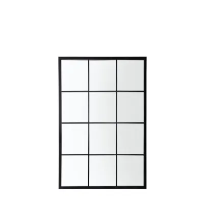 Darland Outdoor Mirror Black 1200x800mm