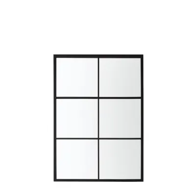 Knowlton Outdoor Mirror Black 1000x700mm