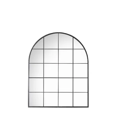 Hampstead Arch Mirror Black 760x950mm