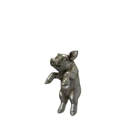 Tristan Piglet Pot Hanger Silver (2pk)