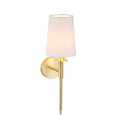 Wall Light Brushed Brass