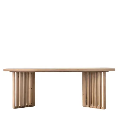 Slatted Oak Dining Table