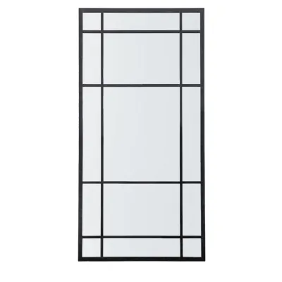 Margate Mirror Black 750x25x1500mm
