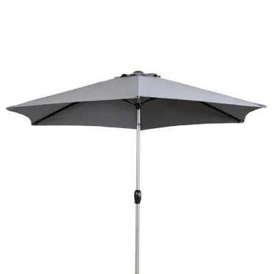 Vazzano 2.7m Parasol Grey