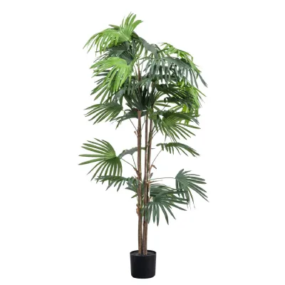 Artificial Palm Plant Lush Green with Intricate Detailing