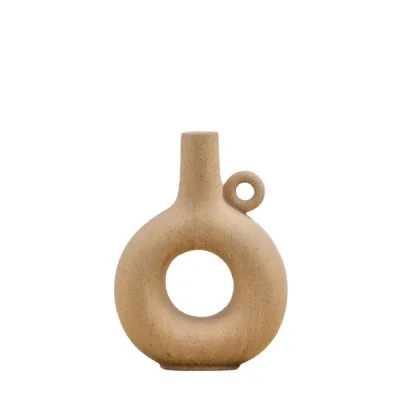 Soren Vase Oatmeal 185x70x255mm