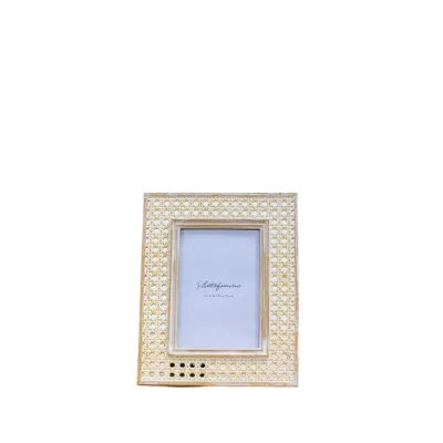 Archer Photo Frame 4x6 Rattan effect 180x10x230mm