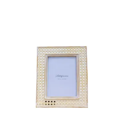 Archer Photo Frame 5x7 Rattan effect 210x20x250mm
