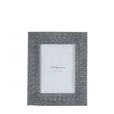 Blue Textured 5x7 Photo Frame