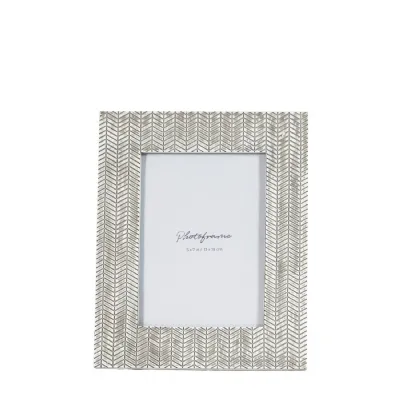 Manni Photo Frame 5x7 Distressed Grey 195x12x245mm
