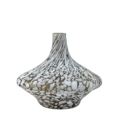 Aditya Vase Mottled Brown 270x270x240mm