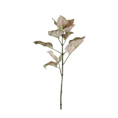 Leaf Spray Pink and Green (6pk) H570mm