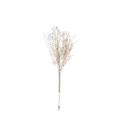 Silver Dollar Bouquet Large Ivory Cream H520mm
