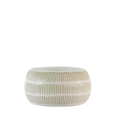 Abelia Bowl Natural Small 200x200x100mm