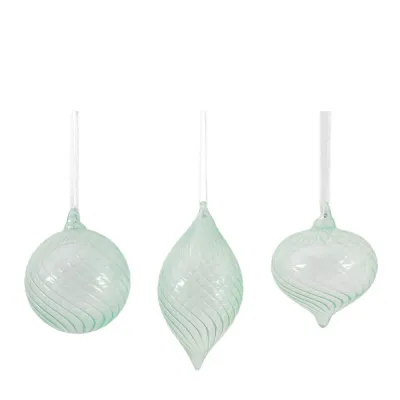Kalina Baubles Mint Green (Set of 3) 80x80x130mm