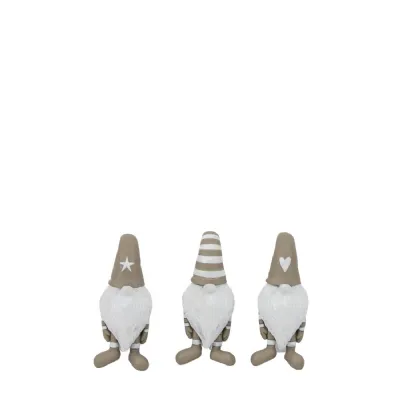 Gerald Gonk Pothanger Beige (Set of 3) 45x35x95mm