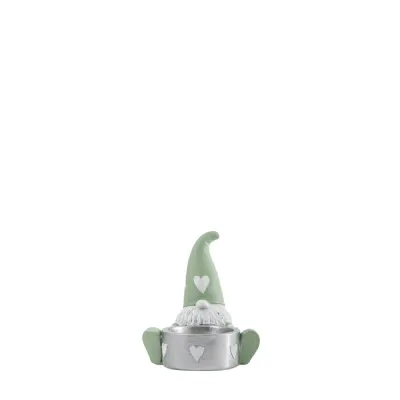 Gerald Gonk Tealight Holder Green 75x70x95mm