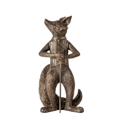 Lord Snooty Fox Bronze 160x130x315mm