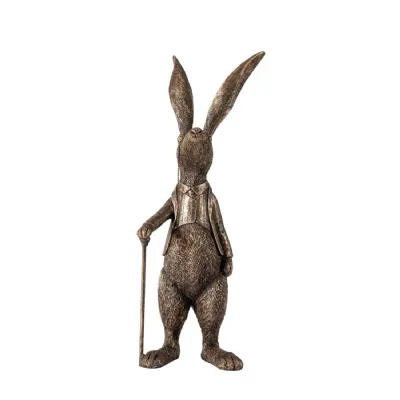 Lord Harrington Hare Bronze 135x175x405mm