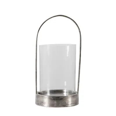 Linton Hurricane Antiq Nickel Finish 245x245x480mm