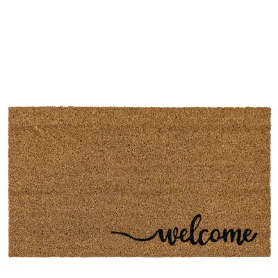 Stylish Welcome Coir Doormat