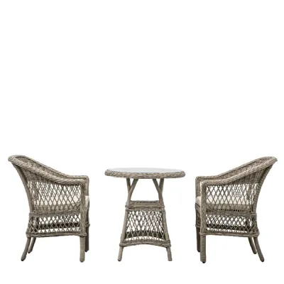 Menton Bistro Set Stone