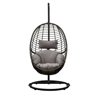 Outdoor Chic Rattan Hanging Chair