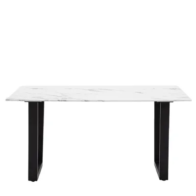 Davidson Dining Table White Effect 1600x900x750mm