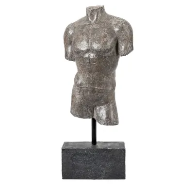 Adonis Sculpture Grey 182x124x450mm