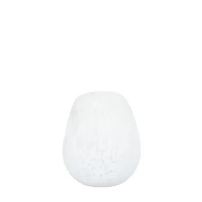 Linni Vase Large Frosted White Speck 170x170x200mm