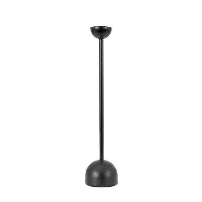 Roddy Candlestick Small Black 80x80x355mm