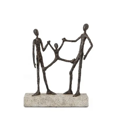 Stone Base Swing Sculpture