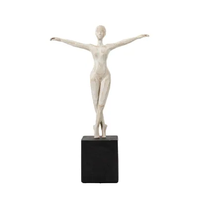 Ballerina Pirouette Sculpture 245x85x360mm
