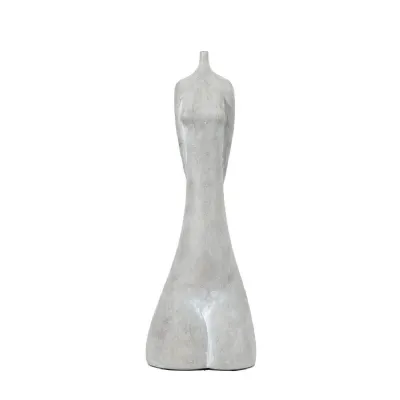 Carla Sculpture Large Grey 135x90x380mm