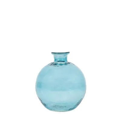 Ribble Vase Small Ocean Blue 160x160x180mm