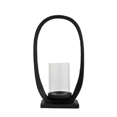 Hooper Lantern Large Black 225x110x415mm