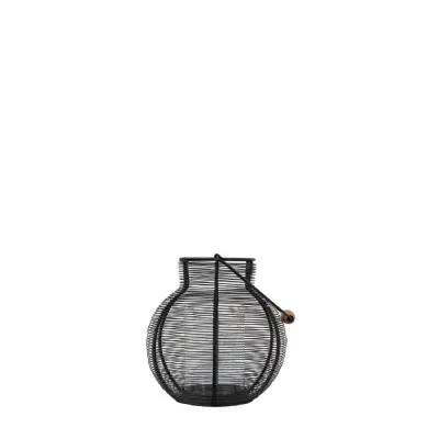Hispi Lantern Small Black 240x240x220mm