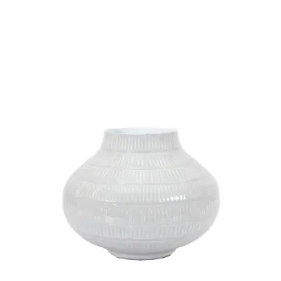 Emmy Vase Large Pale Grey 240x240x195mm