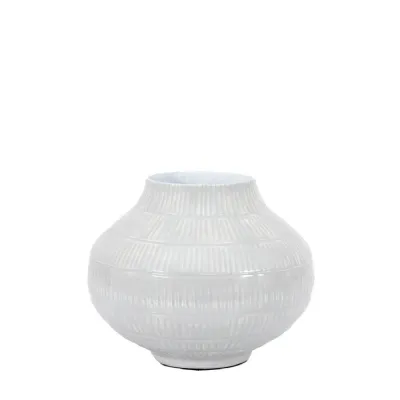 Emmy Vase Small Pale Grey 190x190x160mm