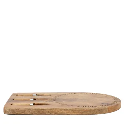 Wells Cheese Board Set 470x300x25mm