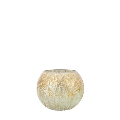 Hornbeam Tealight Holder Antiqued 150x150x130mm